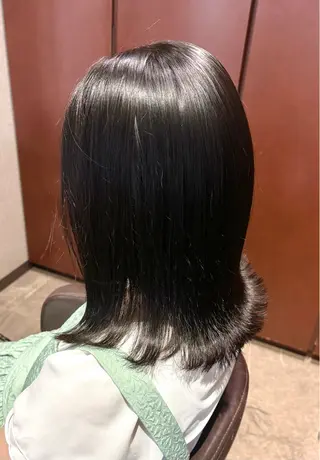 ミディアム BAY SALON 坂田凜のヘアスタイル