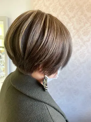 ショート ヒヨシ ルナのヘアスタイル