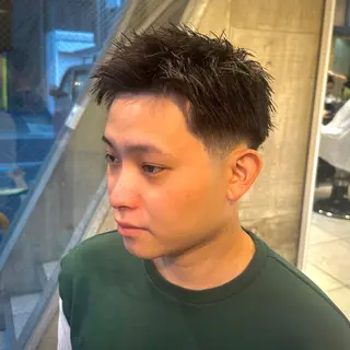 ショート メンズ ツイスパ/メンズ パーマ/歩夢のヘアスタイル