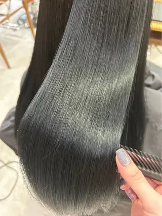 セミロング 比嘉 音々のヘアスタイル