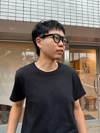 ショート パーマ/パーマ落とし /メンズカット/ヒロのヘアスタイル