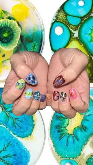 ネイル 個性派ネイル シノのネイルデザイン