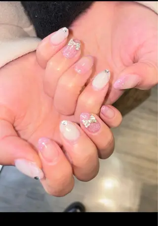 ネイル 束感まつ毛/ネイル/ LED♥KIRARAのマツエク・マツパデザイン