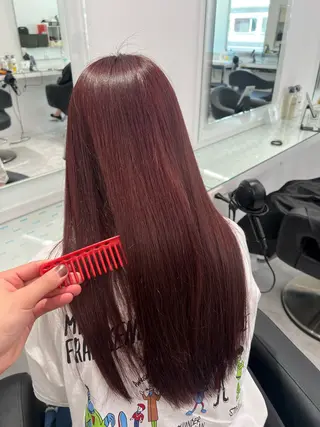 カラー ブリーチなし透明感 💗RYOTAのヘアスタイル