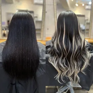 ロング 💎ルフレ歌舞伎町 💎プルエクステのヘアスタイル