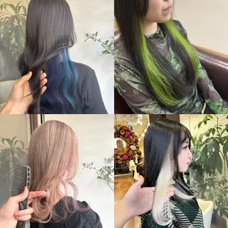 ロング カラー 大宮/カラーマスター ムラ修正🥀森山陽向のヘアスタイル
