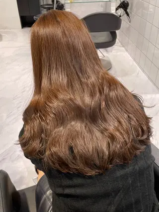 ロング カラー 表参道♡暗髪^ྀི 艶カラー♡アユミのヘアスタイル