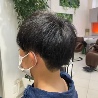 メンズ maki💖 ボブ/縮毛矯正のヘアスタイル