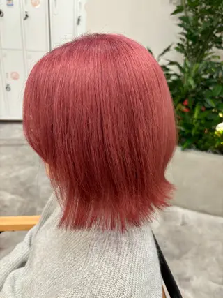 ミディアム カラー ❄️中野侑香❄️ ハイライト/ブリーチのヘアスタイル