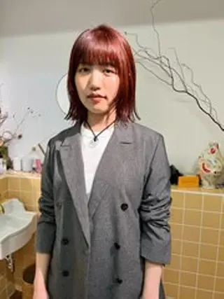 ショート nelke/レイヤー 立川/ブリーチのヘアスタイル