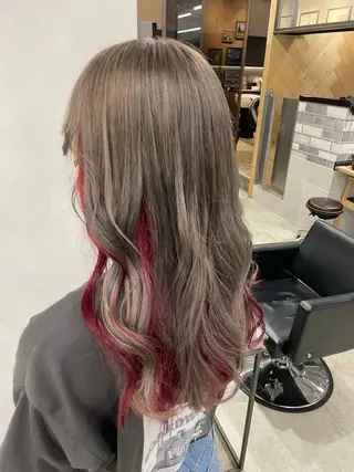 ロング カラー 透明感カラー✨艶髪 制作🌱山根あゆみのヘアスタイル