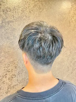 ショート メンズ メンズパーマ特化 カバヤマ　リョウのヘアスタイル