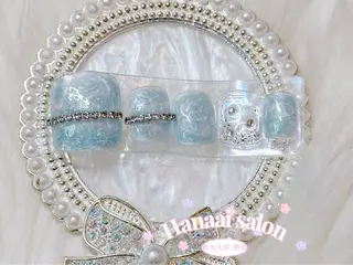 ショート Hanaai salon あまねのネイルデザイン