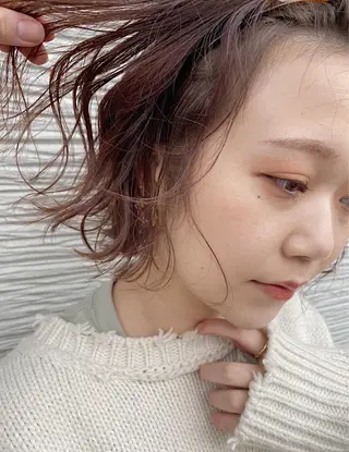 カラー ヘアアレンジ パーマ指名No1 /namiのヘアスタイル