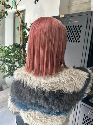 ミディアム カラー ササキカズマ〻透明感 〻色落ち〻赤み消しのヘアスタイル