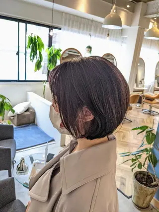 ショート カラー 中野 雅子のヘアスタイル