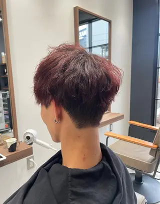 メンズ 韓国カット/透明感 Re.Labo岡本のヘアスタイル