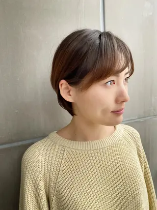 ショート たなか ちあきのヘアスタイル