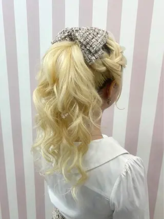 ロング G.O.A.T AMITY所属・吉田 美悠のヘアスタイル