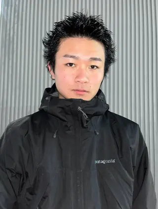 ショート パーマ メンズ 中目黒メンズ刈り上げ Harunaのヘアスタイル