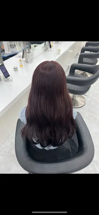 ロング カラー 海外girl/ハイト ーン/riko🫧のヘアスタイル