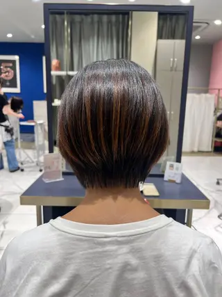 ショート 志田 ほん/ メンズパーマのヘアスタイル