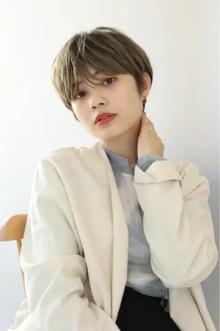 ショート エクリ麻布十番店所属・髪質改善/ 縮毛矯正/相原聡のヘアスタイル