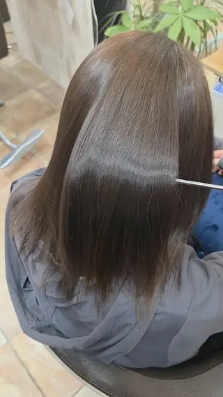 セミロング 似合わせ✂️ マッサージ🎈古川のヘアスタイル