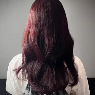 セミロング 暖色カラー/レイヤー ☻ miyuuのヘアスタイル