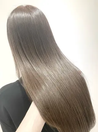 ロング カラー 🥇ブリーチ無し 透明感🥇佐藤のヘアスタイル