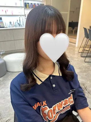 ロング ✂️無料カットモデル ✂️佐々木悠月のヘアスタイル
