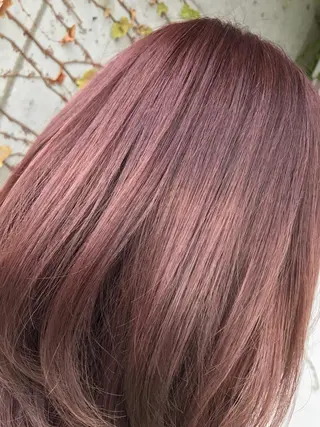 ミディアム カラー 代官山/恵比寿所属・髪質改善/縮毛矯正 専門　代官山/恵比寿のヘアスタイル