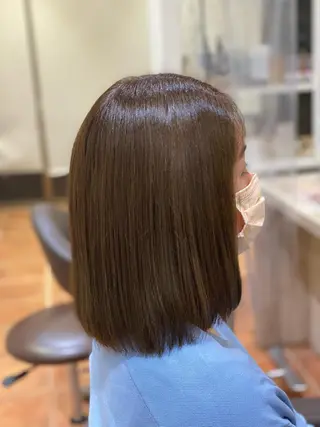 ミディアム 🍀艶髪.美髪🍀 岡部恒輝のヘアスタイル