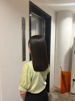 大阪/レイヤー/ ツヤ髪/ヨシノヒメカのヘアスタイル