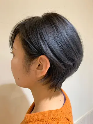 ショート ボブ/美髪矯正 /佐藤　奈巳のヘアスタイル