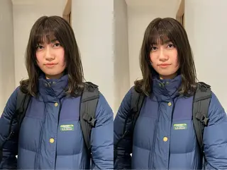 ミディアム FILMS所属・宮城 星のヘアスタイル