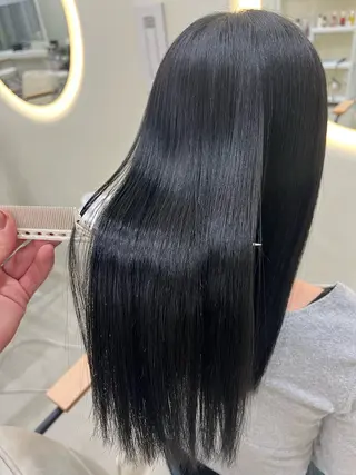 セミロング カラー tomu/天神大名/ 透明感カラー🐴のヘアスタイル