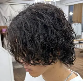 ショート カラー メンズ メンズ特化✂️ 小枝 優生のヘアスタイル