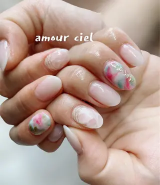 ネイル amour ciel所属・amour ciel あゆみ…☺︎のネイルデザイン