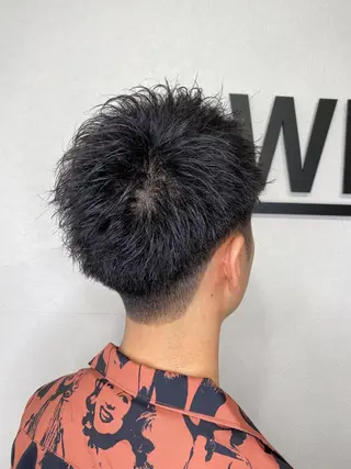 ショート メンズ Bleachi 大宮West所属・鈴木拓也 メンズカットのヘアスタイル