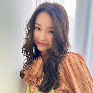 ロング レイヤー/艶カラー /パーマ💚千琴のヘアスタイル