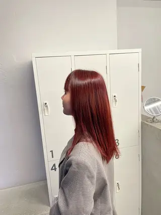 カラー en:s【新潟万代】 🌈川瀬瑠那のヘアスタイル