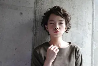 ショート ミディアム カラー 圧倒的美髪ストレート ツダケイタロウのヘアスタイル