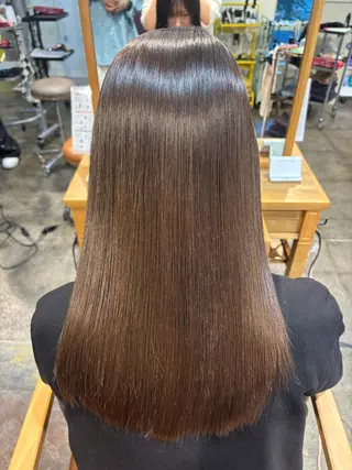 カラー miyu/ケアカラー /髪質改善のヘアスタイル