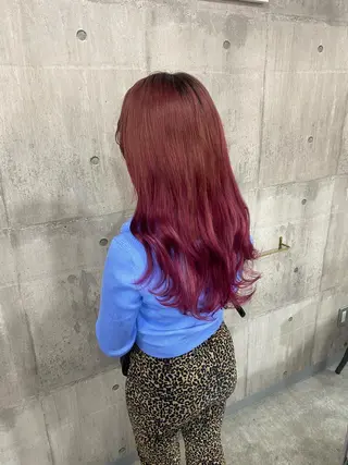 ロング カラー SHURI❤️‍🔥 中/韓mix ♡のヘアスタイル