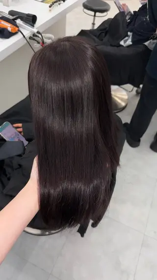 セミロング カラー 似合わせstyle ❤︎misaki❤︎のヘアスタイル