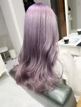 カラー ロング ヘアアレンジ Days 透明感カラーのヘアスタイル