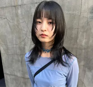 ミディアム カラー HAIR MAKE  miel所属・🫧透明感カラー🫧 SHINSEIのヘアスタイル