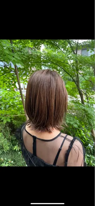 ミディアム 空 龍之介　カラー 特化/髪質改善/韓国のヘアスタイル