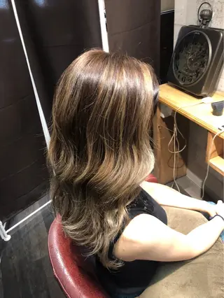 ロング カラー パーマ 笑顔100点で接客/ TATEのマツエク・マツパデザイン